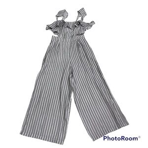 - A. Calin By Flying Tomato woman jumpsuit striped black and white size S